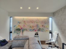 リビングにキッズスペースを兼ねた収納で遊び心を取り入れた快適空間　目黒区W様邸